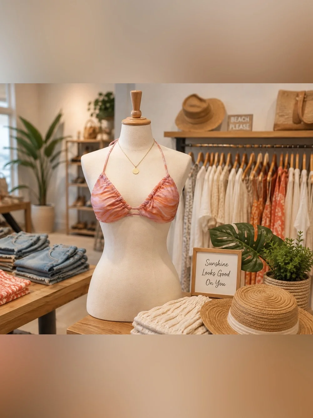Beach Swim Top